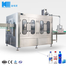 Dxgf32-32-10 Carbonated Drinks 3 in 1 Filling Machine Lighter Gas Filling Machine Cola Labeling Machine